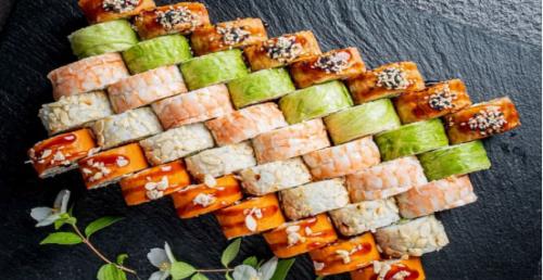 🔥"Анатолий доплатит!" Суши 40шт от 30р в ArtSushi. Новинка! Пуш-роллы в тубусе от 20р