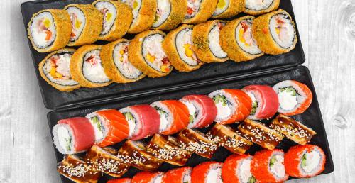 🔥Фэст! Большие роллы! Топ состав! Суши-сеты от 28р/кг от "TOKYO SUSHI"