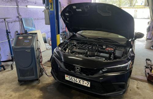 Заправка автокондиционера + бесплатная диагностика от 30р в "Service-plus"
