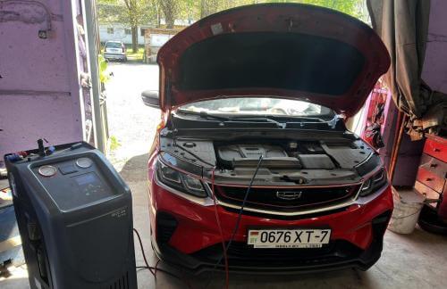 Заправка автокондиционера + бесплатная диагностика от 30р в "Service-plus"