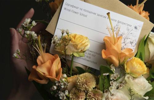 Мастер-класс "Собери букет", курс флористики со скидкой до 14% от "Minsk Flower School"