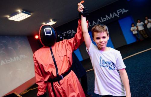 Испытай свою удачу! Шоу-игра "Игра в кальмара" со скидкой 10% 