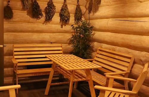 A-frame дома, баня со скидкой до 30% в эко-отеле "4 сезона"
