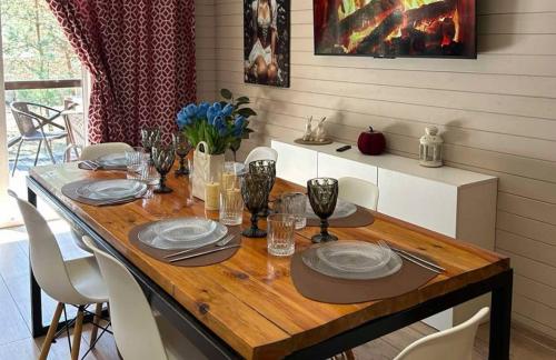 Отдых в домах в скандинавском стиле со скидкой 25% в "Scandi House" в Солигорске